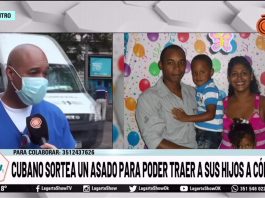 Matrimonio cubano en Argentina celebra rifa para intentar traer a sus dos hijos pequeños que están en Cuba con el dinero que recauden