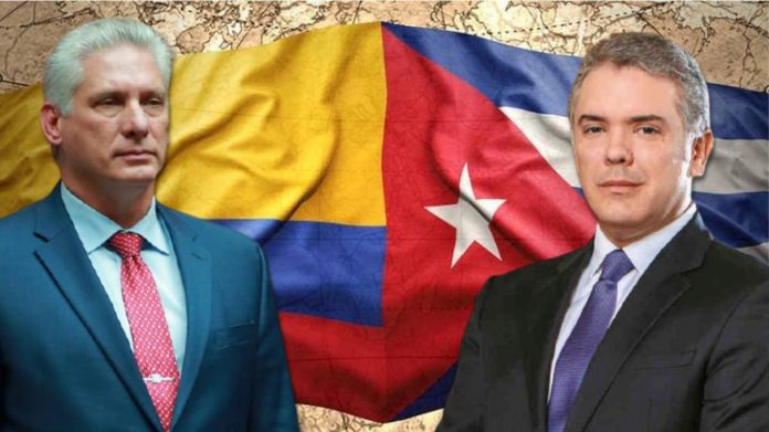 Colombia expulsa a diplomático cubano que supuestamente está involucrado en las protestas violentas en ese país de los últimos días