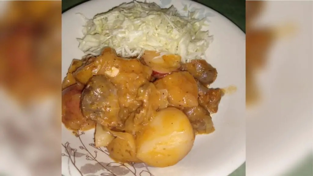 Las recetas cubanas de Yuliet Colón: Guiso de papas, cebollas y mollejas de pollo (+ Fotos)
