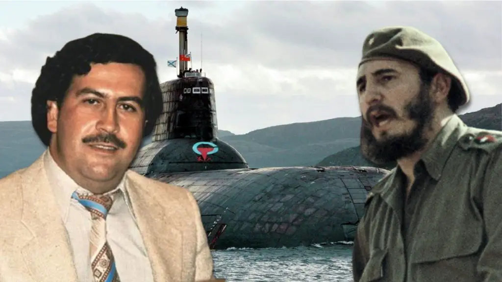 ¿Sabías que Pablo Escobar quiso hablar con Fidel Castro para que le ayudara a comprarle un submarino a Rusia que le sirviera para llevar droga a Estados Unidos?