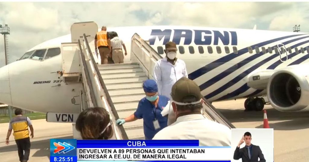 Más de 500 migrantes cubanos han sido repatriados en lo que va de año a la isla