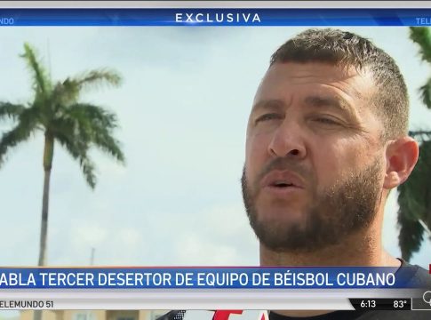 Lázaro Blanco da sus primeras declaraciones tras desertar del equipo de béisbol cubano en Miami: 