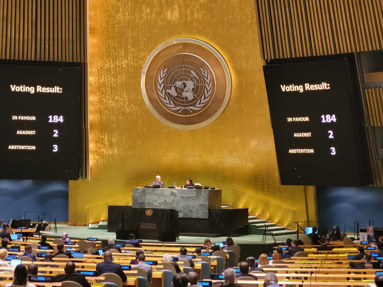 Gobierno cubano se apunta nueva "victoria moral" en la ONU con su resolución para poner fin al embargo, a la que solo se opusieron Estados Unidos e Israel