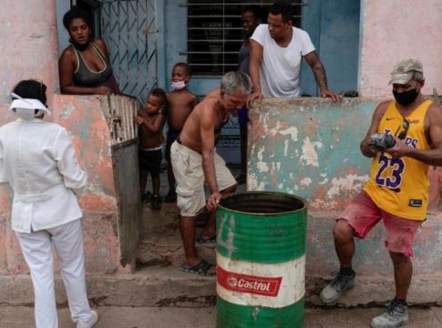 Cuba vuelve a subir el pico de contagios por COVID-19, reportándose hoy 8291 nuevos casos positivos y 75 fallecidos por la enfermedad