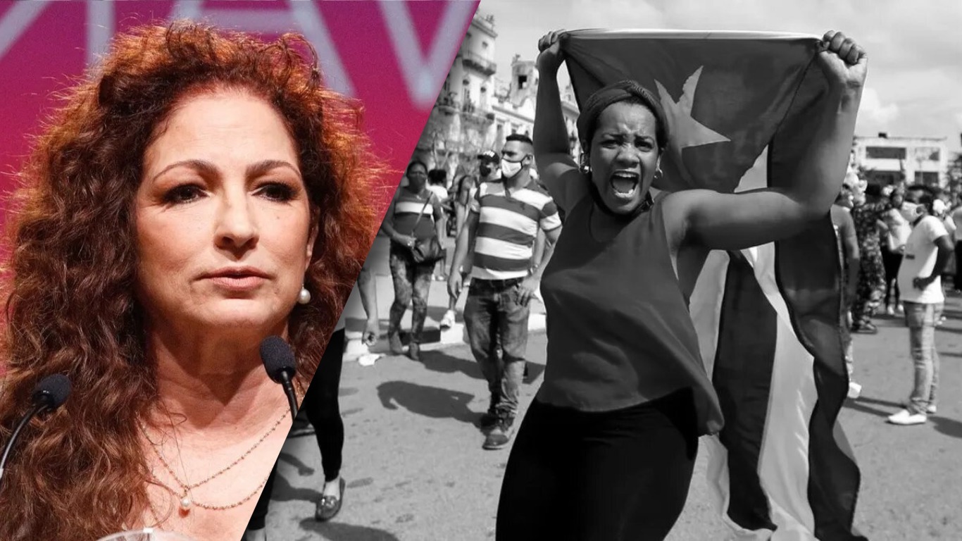 Gloria Estefan pide a las Naciones Unidas que condene la violencia del Gobierno cubano y la desaparición de jóvenes durante las protestas