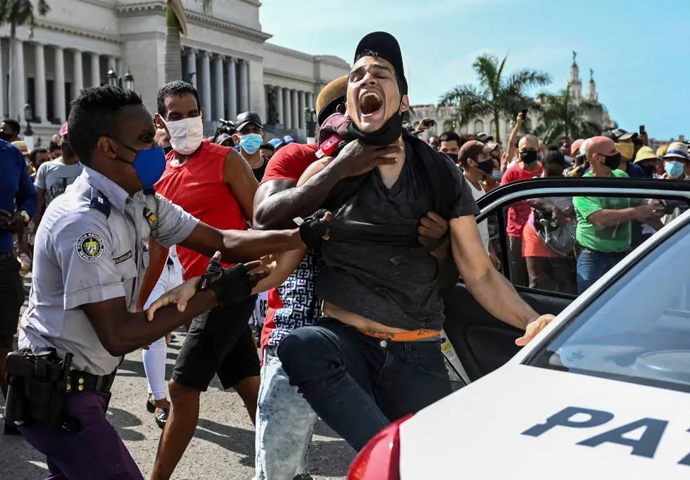 Estados Unidos: “Urgimos al gobierno de Cuba a que no use violencia contra el pueblo”