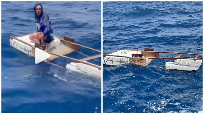 Balsero cubano es rescatado cerca de Miami tras 10 días a la deriva
