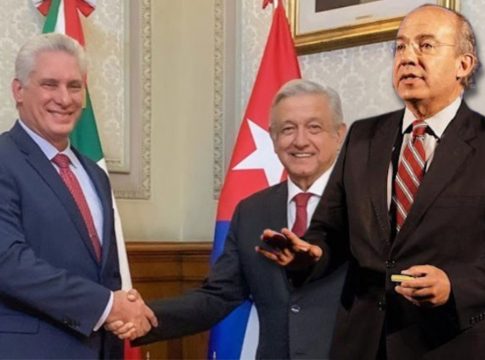 Ex presidente Felipe Calderón no se queda callado y va de nuevo contra Díaz-Canel: 