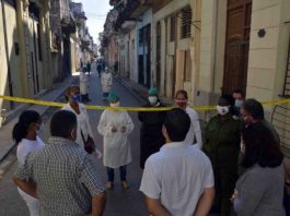 En Cuba sigue elevada la curva de contagios, reportando hoy 679 nuevos casos positivos de COVID-19 y un fallecido