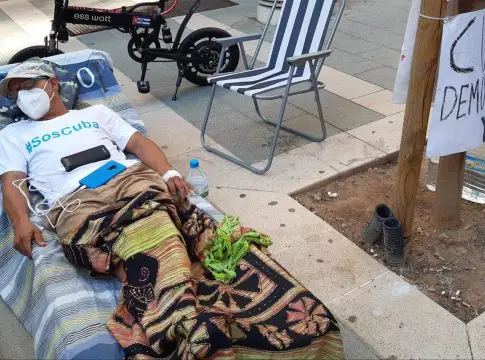 Ex preso político cubano lleva seis días de huelga de hambre en España en protestas por la 
