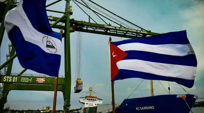 Llegan a Cuba 30 toneladas de frijoles y aceite comestible donados como parte de la ayuda humanitaria enviada por Nicaragua
