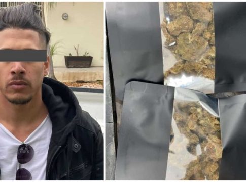 Detenido cubano en México por venderle marihuana a menores de edad que jugaban en un parque