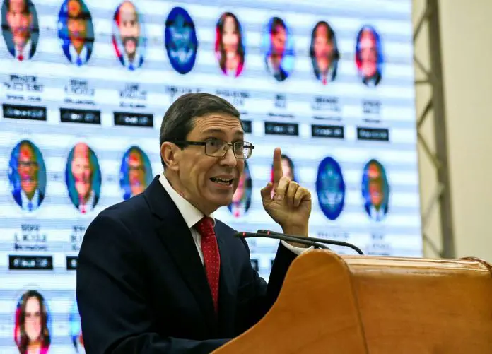 Bruno Rodríguez culpa a Estados Unidos de presionar a otros países de la región “para que exijan visa de tránsito a viajeros cubanos”.