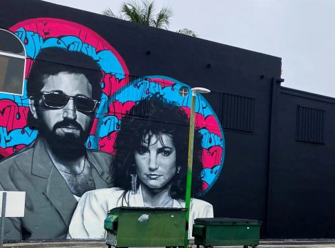 Inauguran mural de Gloria y Emilio Estefan en la Pequeña Habana de Miami