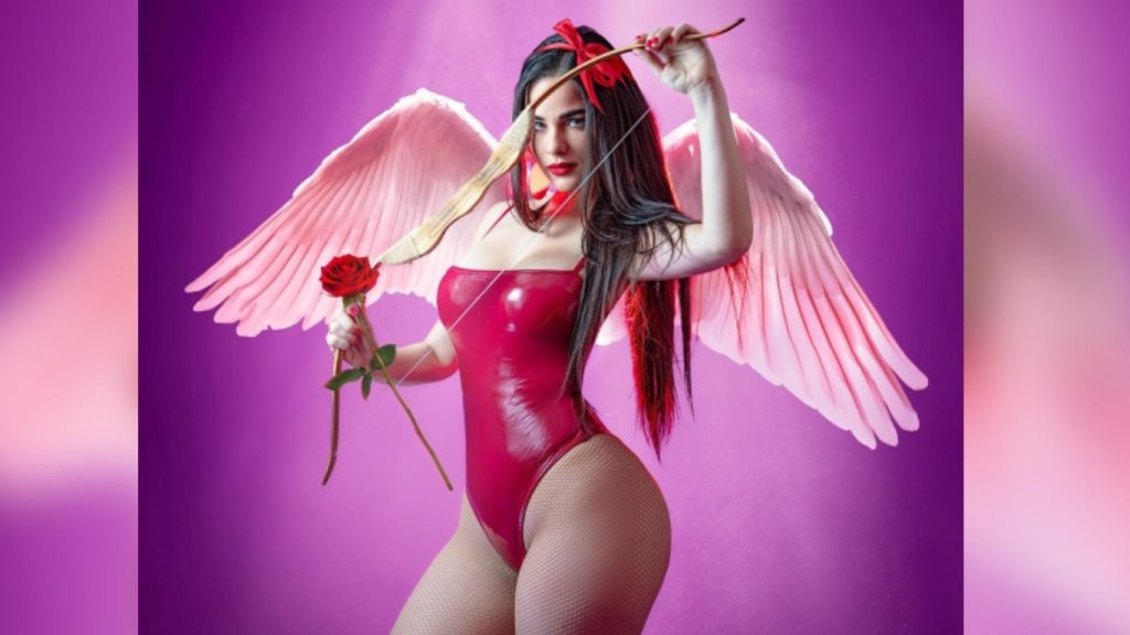 La modelo y cantante cubana Haniset Rodríguez enciende el Instagram con sus fotos de Cupido... NO TE LA PIERDAS!!