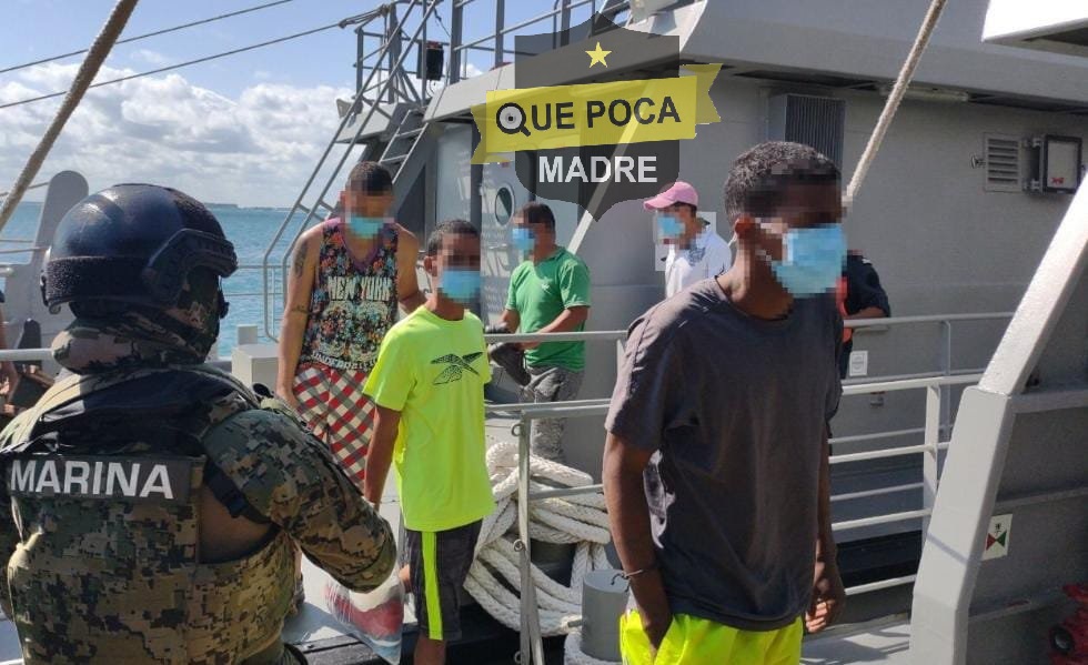 Siete balseros cubanos son rescatados cerca de las costas de México tras pasar varios días a la deriva