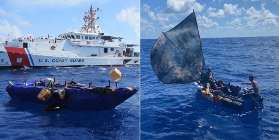 La Guardia Costera de Estados Unidos anunció la repatriación de 29 balseros cubanos encontrados en el mar