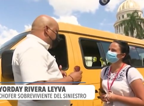 Chofer cubano que manejaba una gacela por la calle lateral del hotel Saratoga al momento de su explosión cuenta el terror vivido (+ Video)
