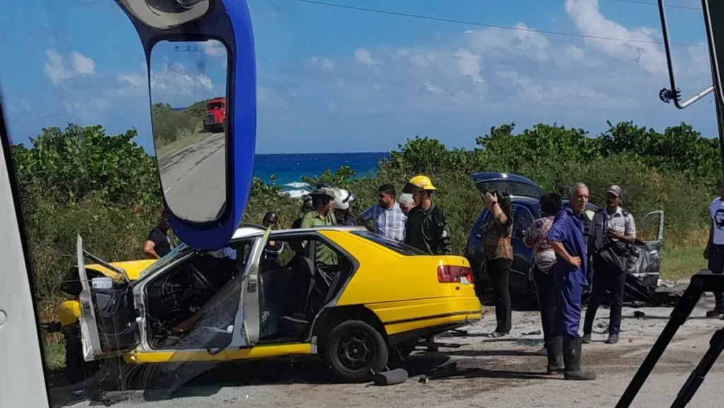 Accidente de tránsito en Cuba