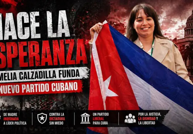 «El régimen me empujó»: Amelia Calzadilla da el salto y funda partido en el exilio