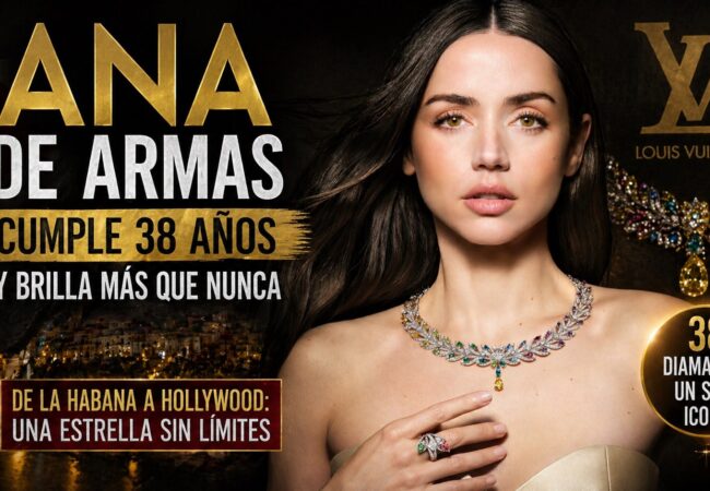 De La Habana al estrellato: Ana de Armas cumple 38 entre lujos, éxitos y una carrera imparable en Hollywood