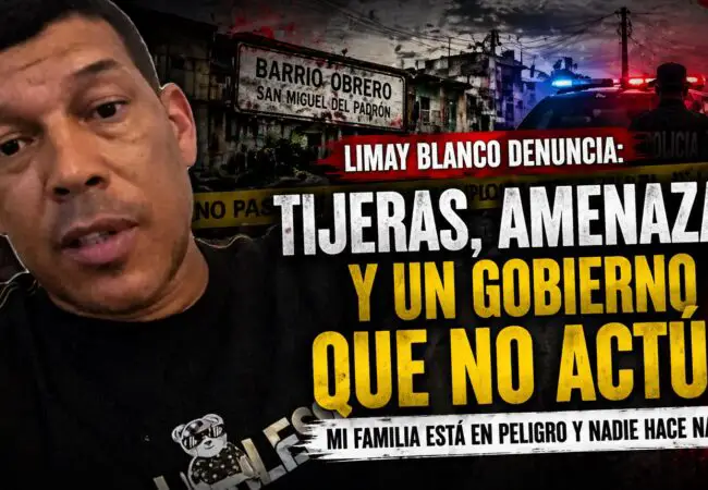 Limay Blanco rompe el silencio: “Temo por mi familia y nadie responde”
