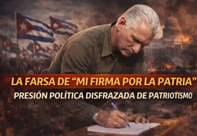 La farsa de ‘Mi firma por la Patria’: presión política disfrazada de patriotismo