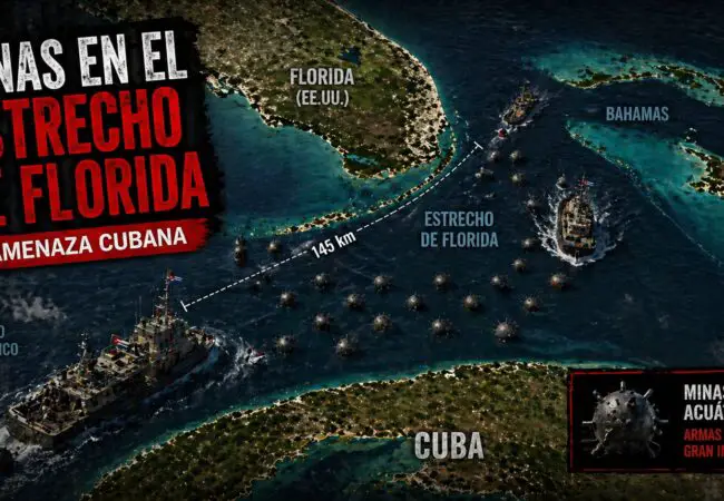¿Minas en el Estrecho de Florida en caso de una intervención de EEUU? La nueva amenaza que vende el régimen cubano