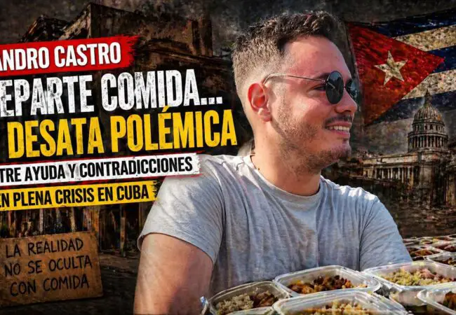 Sandro Castro dice que seguirá ayudando «por la Cuba de todos»