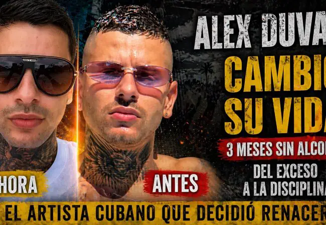 De la bebida al cambio total: Alex Duvall sorprende con su transformación en 3 meses sin probar alcohol