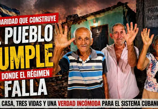 Tres ancianos que vivían en condiciones deplorables en Holguín reciben una casa de regalo gracias a la recaudación de cubanos