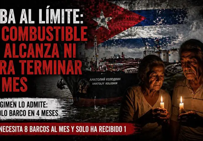 Régimen admite que combustible ruso solo alcanzará para cubrir la generación eléctrica hasta finales de mes