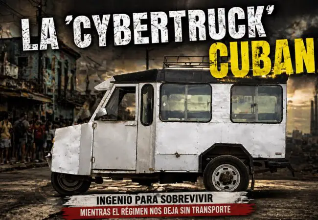 ¡Sufre Elon Musk! La ‘Cybertruck cubana’ que nació de la crisis: ingenio o necesidad extrema”
