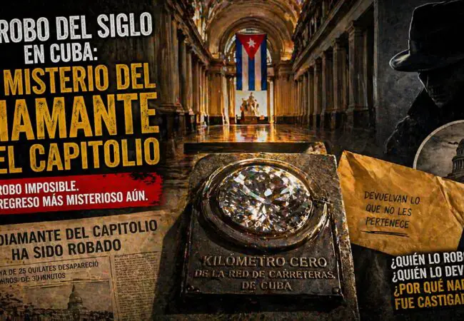 El robo del siglo en Cuba: el misterio del diamante del Capitolio