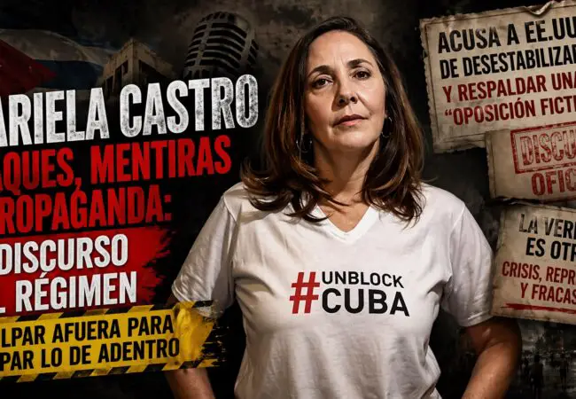 En medio de las negocianes del régimen con EEUU, sale Mariela Castro a calentar la cosa con sus declaraciones