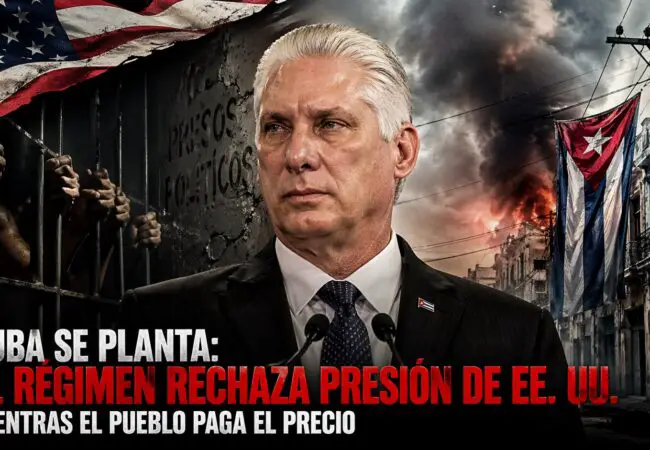 “No negociamos la liberación de presos”: el régimen rechaza ultimátum de los Estados Unidos en medio de las negociaciones