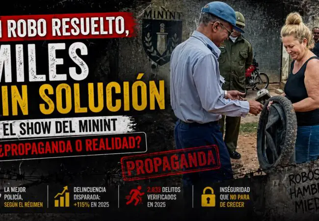 Propaganda policial vs realidad: Cuba vive otra cara de la criminalidad