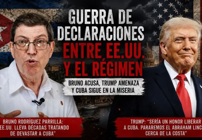 Bruno Rodríguez salta a palabras de Trump tras afirmar que Cuba está «devastada» y anunciar que sería «un honor liberarla»