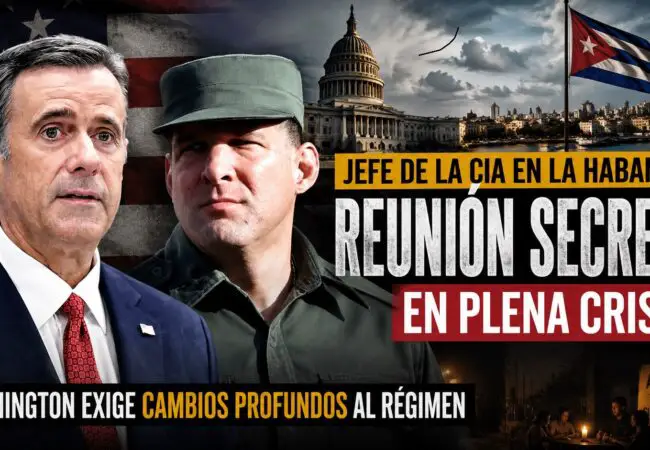¡Ultima Hora! Director de la CIA se reunió en La Habana con ‘El Cangrejo’ ¿Entonces realmente quién manda en Cuba?