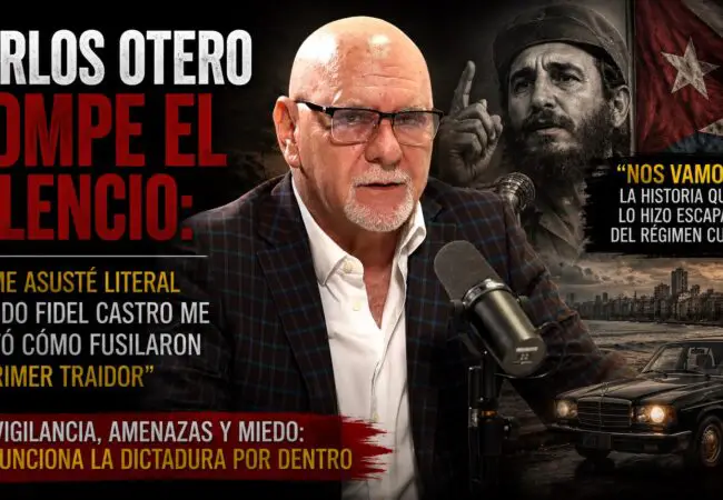 Carlos Otero saca a la luz detalles de su encuentro con Fidel Castro cuando vivía en Cuba: «Yo me asusté literal»
