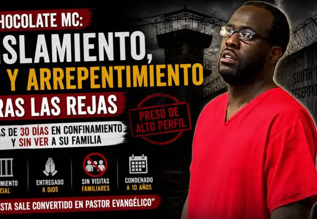 De la fama al confinamiento: así vive Chocolate MC en una prisión de Florida
