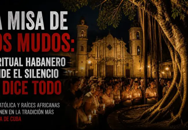 La Misa de los Mudos: una ceremonia católica cubana única en el mundo con elementos del rito yoruba