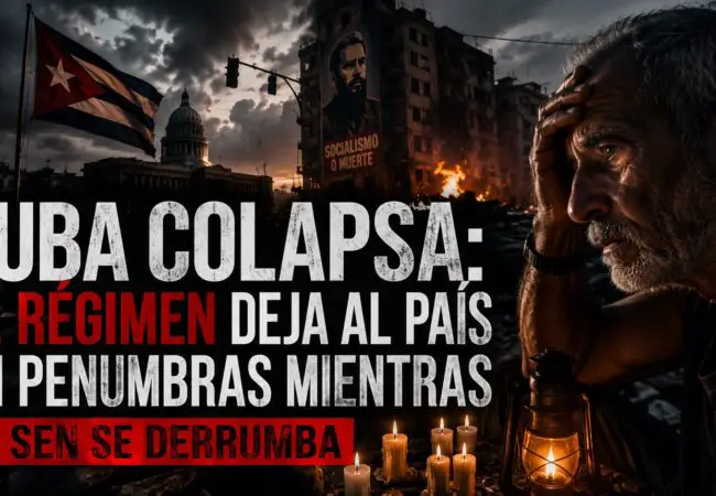 A esta hora, 7 de cada 10 hogares en Cuba están en apagón por el déficit de generación récord más alto reportado en años