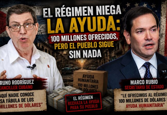 Bruno Rodríguez encara a Marco Rubio y niega que el régimen haya recibido propuesta de ayuda de 100 millones de dólares de EE.UU.