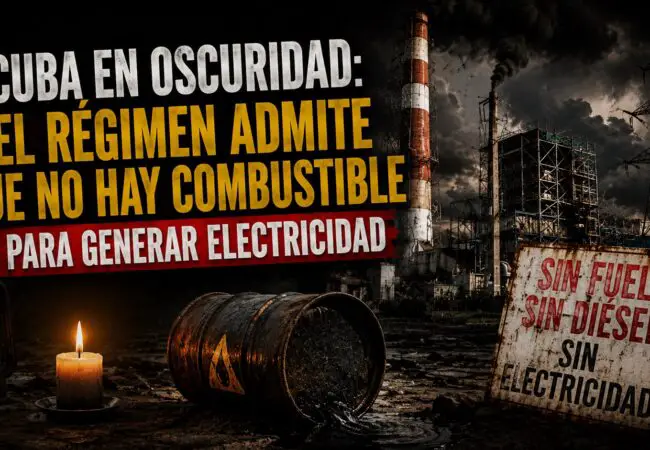 ¡Cuba llega a la opción «cero combustible»! Régimen advierte sobre el desastre: «No tenemos absolutamente nada de fuel ni diésel»