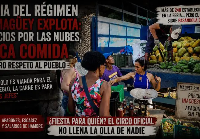 «La carne es para los jefes, para el pueblo solo hay viandas»: explotan las críticas tras feria del régimen en Camagüey por el Día de las Madres