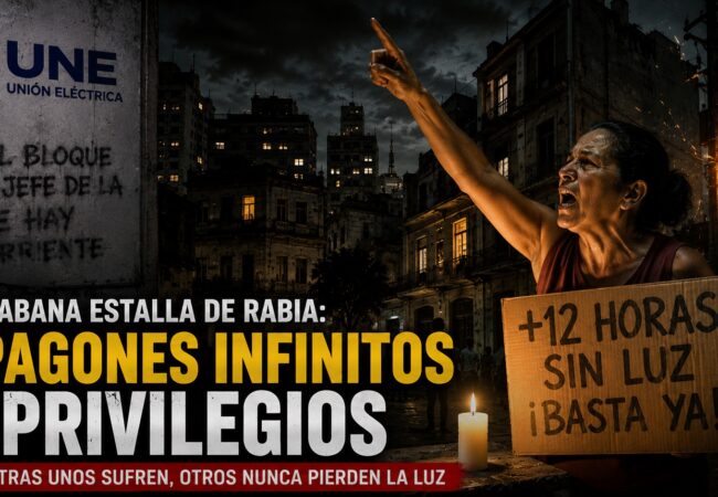 Habaneros denuncias desigualdades y privilegios en los apagones que ya se extienden por más de 15 horas continuas en la capital cubana