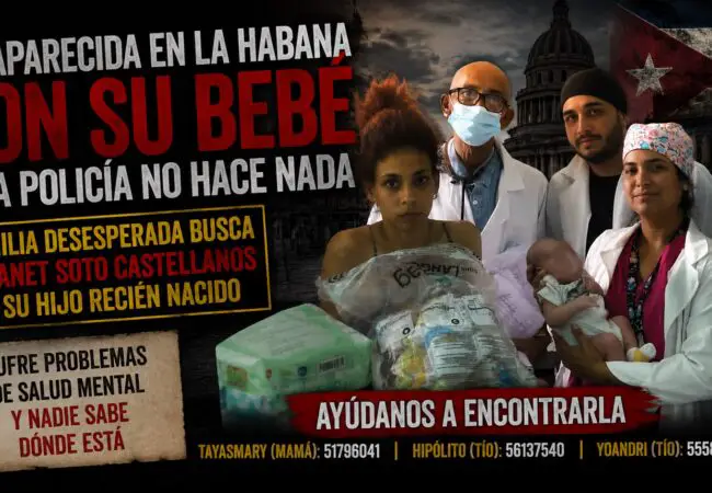 Desaparece madre con problemas mentales y su bebé recién nacida en La Habana: la familia denuncia abandono oficial