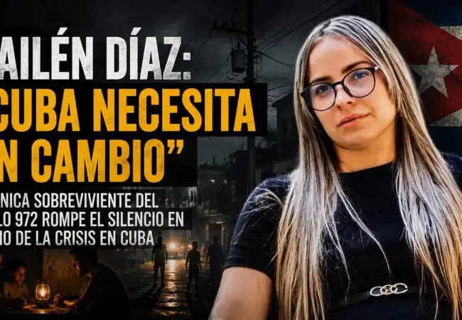 La única sobreviviente del vuelo 972 lanza fuerte mensaje sobre la crisis en la isla: «Cuba necesita un cambio»
