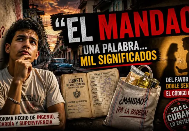 “El mandao”: la palabra cubana que lo mismo resuelve que te mete en lío